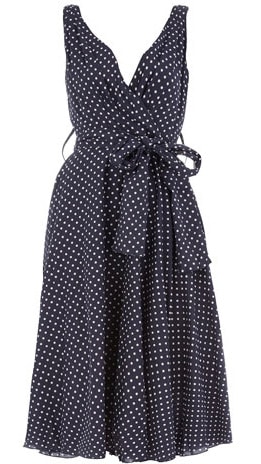 Navy Polka  Dress on Summer Dresses For Under  100   Food Fashion And Fun