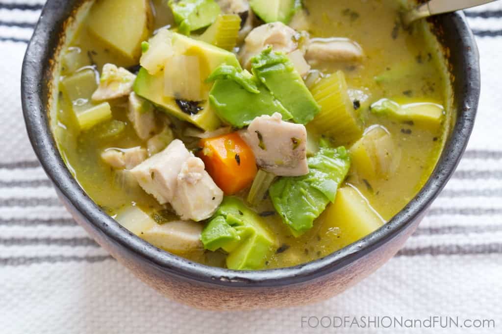 jalapeÃ±o, chicken, potato, avocado, carrots, soup, stew,
