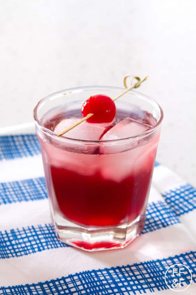 maraschino cherry, drink, pomegranate juice, drink, cocktail, foodfashionandfun, recipe, food blog, lifestyle blog