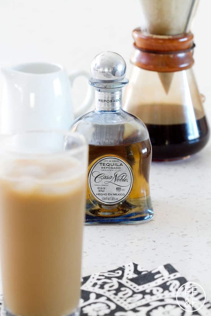 coffee tequila cocktail for dead of the dead